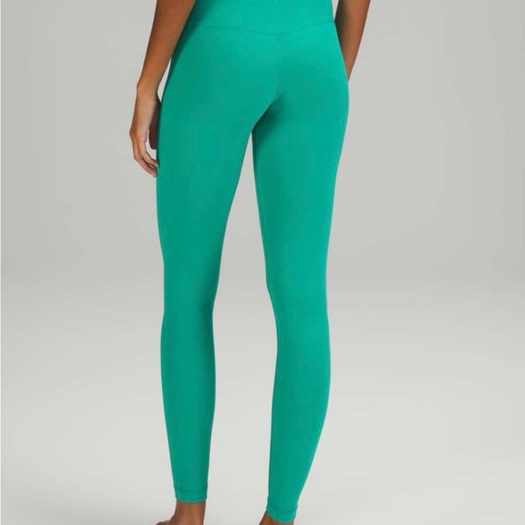 Lululemon Align 28” Maldives Green High-Waisted Leggings - Picture 2 of 5